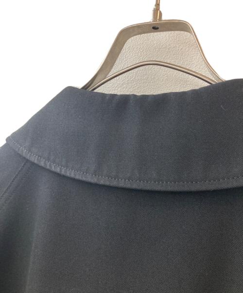HUGEN（ユーゲン）HUGEN (ユーゲン) Albert Gabardine/ギャバジン オーバーコート/COAT019 ブラック サイズ:3の古着・服飾アイテム