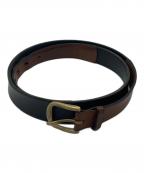 formeフォルメ）の古着「Jodhpurs belt flp-25 ベルト」｜Bridle black×SHF
