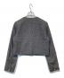 Stylevoice for xxx (スタイルヴォイスフォー) 金ボタン千鳥格子ノーカラージャケット 26WFJ254121 グレー サイズ:FREE：6000円