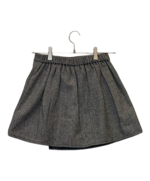 Stylevoice for xxx（スタイルヴォイスフォー）Stylevoice for xxx (スタイルヴォイスフォー) 千鳥格子ミニスカショーパン 26WFP254122 グレー サイズ:FREEの古着・服飾アイテム