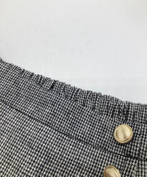 Stylevoice for xxx（スタイルヴォイスフォー）Stylevoice for xxx (スタイルヴォイスフォー) 千鳥格子ミニスカショーパン 26WFP254122 グレー サイズ:FREEの古着・服飾アイテム