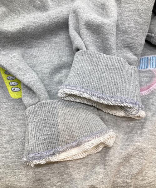 BOYS IN TOYLAND（ボーイズイントイランド）Boys in Toyland (ボーイズイントイランド) MOBILE PHONE CREWNECK SWEAT スウェット グレー サイズ:Lの古着・服飾アイテム