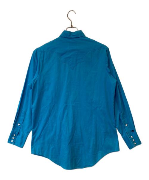 Rockmount Ranch Wear（ロックマウントランチウェア）Rockmount Ranch Wear (ロックマウントランチウェア) ウエスタンシャツ スカイブルー サイズ:15 1/2の古着・服飾アイテム