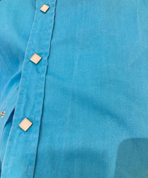 Rockmount Ranch Wear（ロックマウントランチウェア）Rockmount Ranch Wear (ロックマウントランチウェア) ウエスタンシャツ スカイブルー サイズ:15 1/2の古着・服飾アイテム
