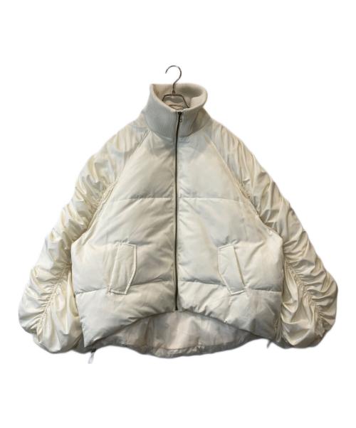 Olu.（オルドット）Olu. (オルドット) ボリュームギャザーダウン OL240BC01 ベージュ サイズ:FREEの古着・服飾アイテム