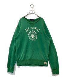 POLO RALPH LAUREN（ポロ・ラルフローレン）の古着「スウェット」｜グリーン
