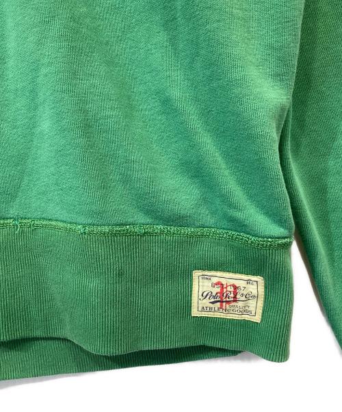 POLO RALPH LAUREN（ポロ・ラルフローレン）POLO RALPH LAUREN (ポロ・ラルフローレン) スウェット グリーン サイズ:Lの古着・服飾アイテム