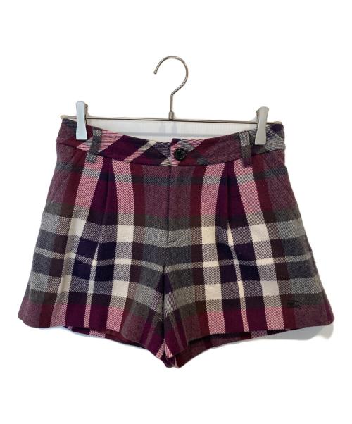BURBERRY BLUE LABEL（バーバリーロンドンブルーレーベル）BURBERRY BLUE LABEL (バーバリーロンドンブルーレーベル) ショートパンツ ピンク サイズ:38の古着・服飾アイテム