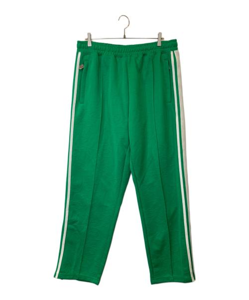 A BATHING APE（ア ベイシング エイプ）A BATHING APE (ア ベイシング エイプ) LINE CAMO JACQUARD LOOSE FIT SWEATPANTS／トラックパンツ/001PTK801304M グリーン サイズ:XL 未使用品の古着・服飾アイテム