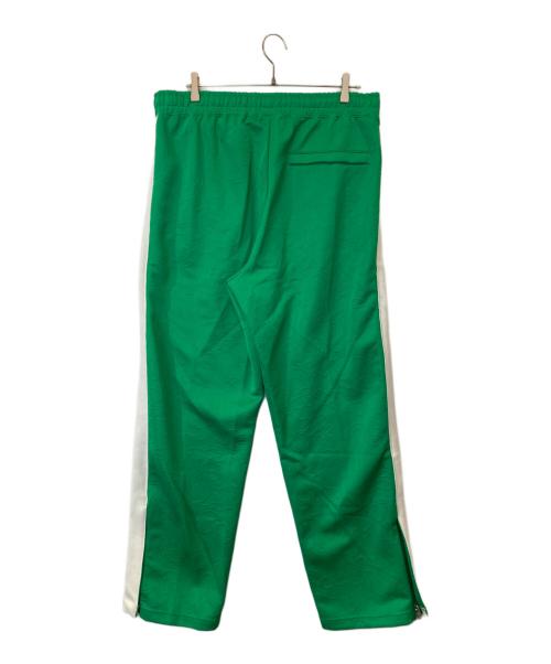 A BATHING APE（ア ベイシング エイプ）A BATHING APE (ア ベイシング エイプ) LINE CAMO JACQUARD LOOSE FIT SWEATPANTS／トラックパンツ/001PTK801304M グリーン サイズ:XL 未使用品の古着・服飾アイテム