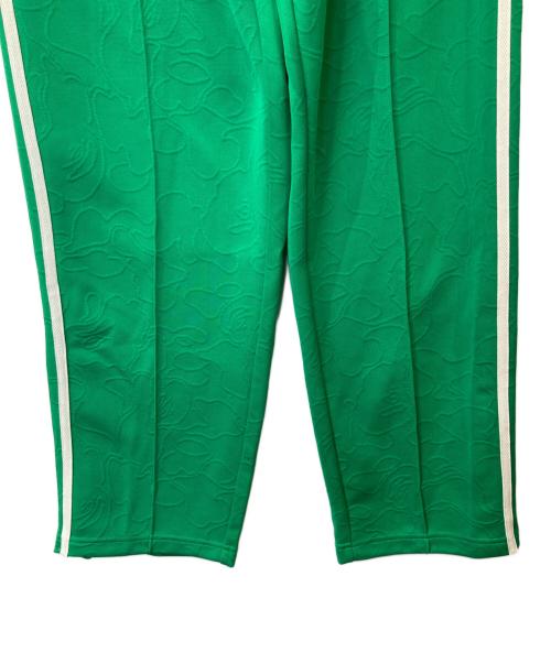 A BATHING APE（ア ベイシング エイプ）A BATHING APE (ア ベイシング エイプ) LINE CAMO JACQUARD LOOSE FIT SWEATPANTS／トラックパンツ/001PTK801304M グリーン サイズ:XL 未使用品の古着・服飾アイテム