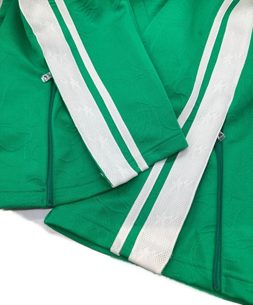 A BATHING APE（ア ベイシング エイプ）A BATHING APE (ア ベイシング エイプ) LINE CAMO JACQUARD LOOSE FIT SWEATPANTS／トラックパンツ/001PTK801304M グリーン サイズ:XL 未使用品の古着・服飾アイテム