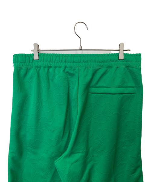 A BATHING APE（ア ベイシング エイプ）A BATHING APE (ア ベイシング エイプ) LINE CAMO JACQUARD LOOSE FIT SWEATPANTS／トラックパンツ/001PTK801304M グリーン サイズ:XL 未使用品の古着・服飾アイテム