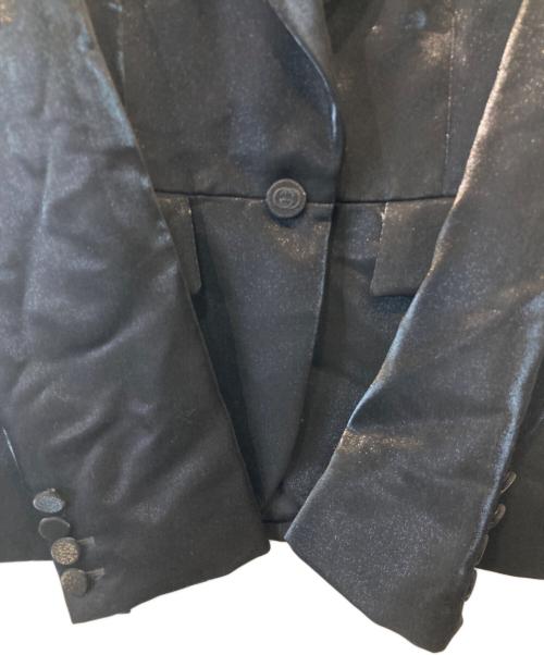 GUCCI（グッチ）GUCCI (グッチ) 裏地シルクナイロンウールジャケット 　テーラードジャケット　166771.Z0903 ブラック サイズ:42の古着・服飾アイテム