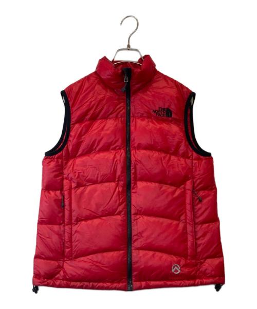 THE NORTH FACE（ザ ノース フェイス）THE NORTH FACE (ザ ノース フェイス) アコンカグアベスト/ダウンベスト/NDW18804 レッド サイズ:Mの古着・服飾アイテム