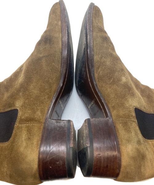Saint Laurent Paris（サンローランパリ）Saint Laurent Paris (サンローランパリ) スウェードサイドゴアブーツ 634194 ブラウン サイズ: 44 (29㎝程）の古着・服飾アイテム