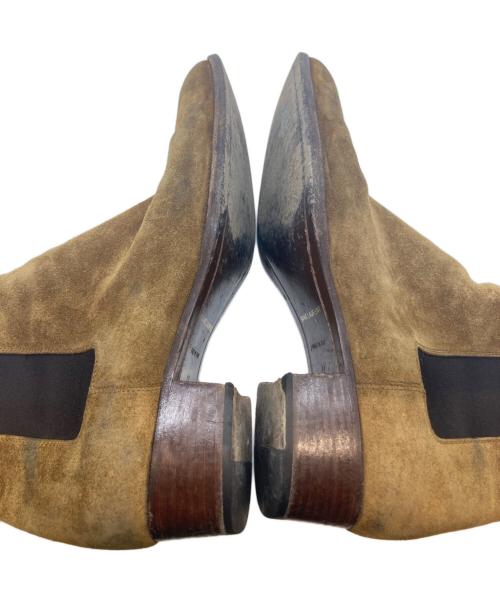 Saint Laurent Paris（サンローランパリ）Saint Laurent Paris (サンローランパリ) スウェードサイドゴアブーツ 634194 ブラウン サイズ: 44 (29㎝程）の古着・服飾アイテム