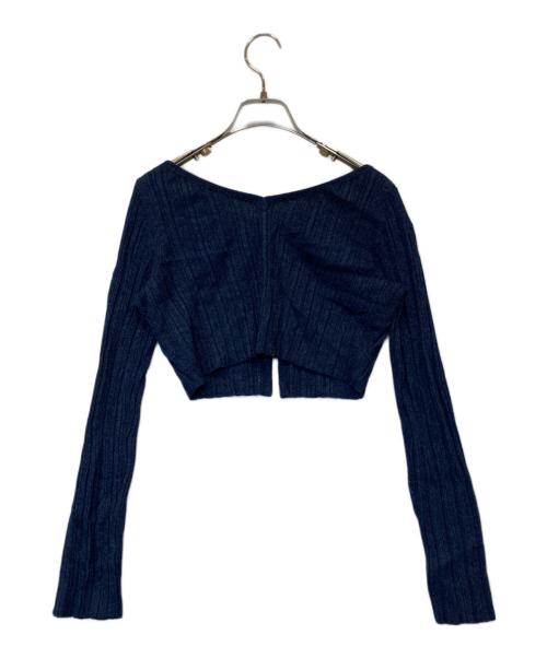 Lily Brown（リリーブラウン）Lily Brown (リリーブラウン) ニットカーデセットバリエキャミワンピース LWFO251046 イエロー サイズ:1の古着・服飾アイテム