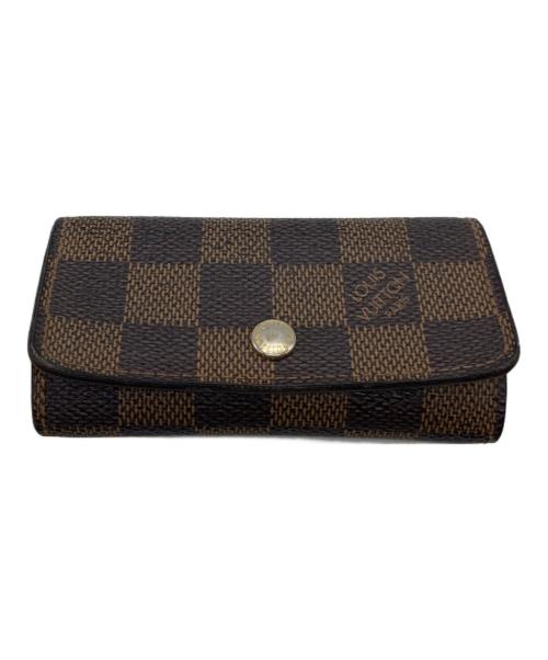LOUIS VUITTON（ルイ ヴィトン）LOUIS VUITTON (ルイ ヴィトン) キーケース N62631 CT4160 ブラウンの古着・服飾アイテム