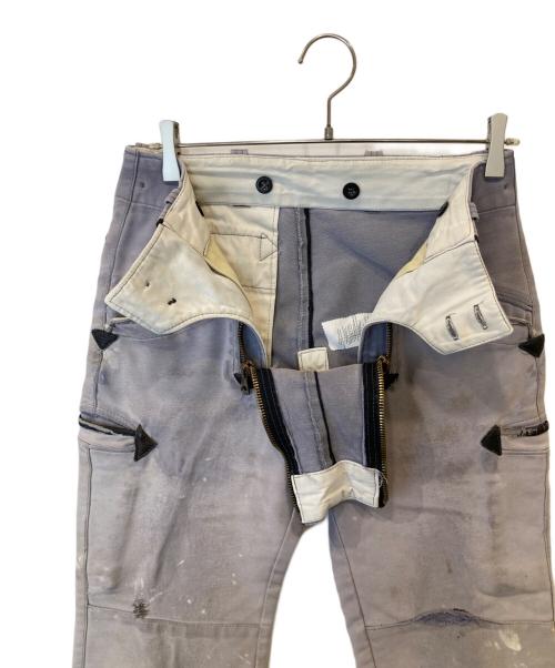 oyster（オイスター）oyster (オイスター) ロガーパンツ　デニムパンツ パープル サイズ:46の古着・服飾アイテム