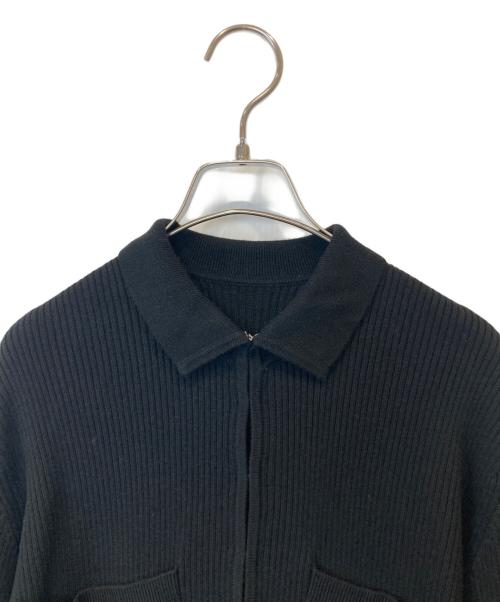 ETRE TOKYO（エトレトウキョウ）ETRE TOKYO (エトレトウキョウ) フロントホックロングニットワンピース　1224631123-0 ブラック サイズ:Sの古着・服飾アイテム