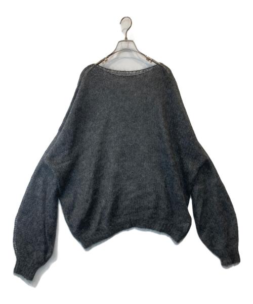 ETRE TOKYO（エトレトウキョウ）ETRE TOKYO (エトレトウキョウ) ボリュームスリーブモヘヤニットプルオーバー 1224411028-0 グレー サイズ:FREEの古着・服飾アイテム