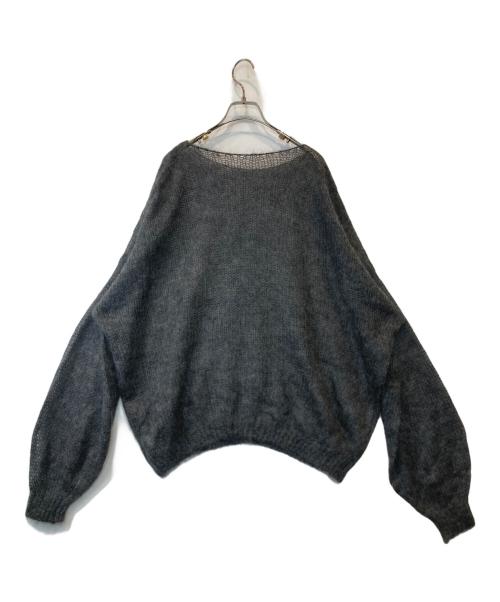 ETRE TOKYO（エトレトウキョウ）ETRE TOKYO (エトレトウキョウ) ボリュームスリーブモヘヤニットプルオーバー 1224411028-0 グレー サイズ:FREEの古着・服飾アイテム