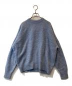 EVERYDAY I LIKE.エヴリデイ アイ ライク）の古着「Winter クルーネックニット 21080500819030」｜ブルー