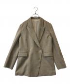 Plageプラージュ）の古着「OXテーラードジャケット/24010922605030」｜ベージュ
