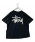 stussy (ステューシー) Tシャツ ブラック サイズ:M：8000円