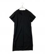 ENSALONエンサロン）の古着「ONYX / シャツワンピース」｜ブラック