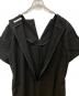中古・古着 ENSALON (エンサロン) ONYX / シャツワンピース ブラック サイズ:4：6000円
