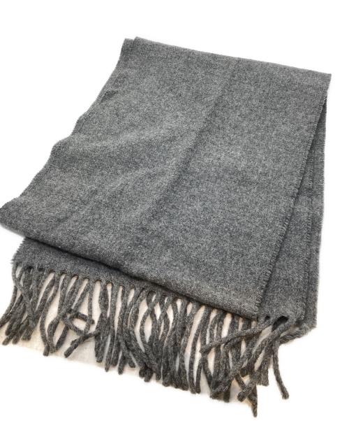 Vivienne Westwood（ヴィヴィアンウエストウッド）Vivienne Westwood (ヴィヴィアンウエストウッド) ウールマフラー グレーの古着・服飾アイテム