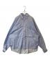 by H.（バイエイチ）の古着「ストライプシャツ」｜ブルー