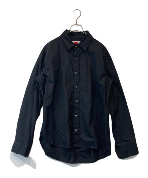 by H.（バイエイチ）bY H. (バイエイチ) レギュラーカラーシャツ 20SS SH-02 ブラック サイズ:3の古着・服飾アイテム