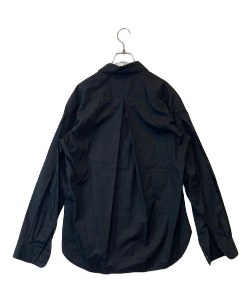 by H.（バイエイチ）bY H. (バイエイチ) レギュラーカラーシャツ 20SS SH-02 ブラック サイズ:3の古着・服飾アイテム