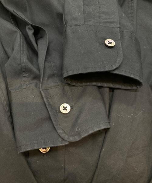 by H.（バイエイチ）bY H. (バイエイチ) レギュラーカラーシャツ 20SS SH-02 ブラック サイズ:3の古着・服飾アイテム