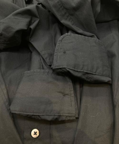 by H.（バイエイチ）bY H. (バイエイチ) レギュラーカラーシャツ 20SS SH-02 ブラック サイズ:3の古着・服飾アイテム