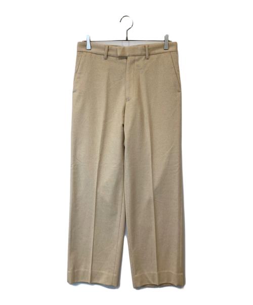 ents. easy not to sell（エンツ）ents. easy not to sell (エンツ) カシミヤトラウザーパンツ　ents-PT03 ベージュ サイズ:Mの古着・服飾アイテム
