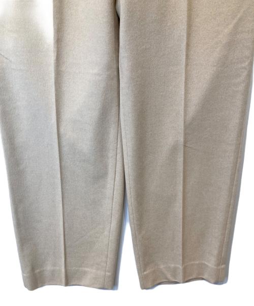 ents. easy not to sell（エンツ）ents. easy not to sell (エンツ) カシミヤトラウザーパンツ　ents-PT03 ベージュ サイズ:Mの古着・服飾アイテム