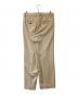 ents. easy not to sell (エンツ) カシミヤトラウザーパンツ　ents-PT03 ベージュ サイズ:M：35000円