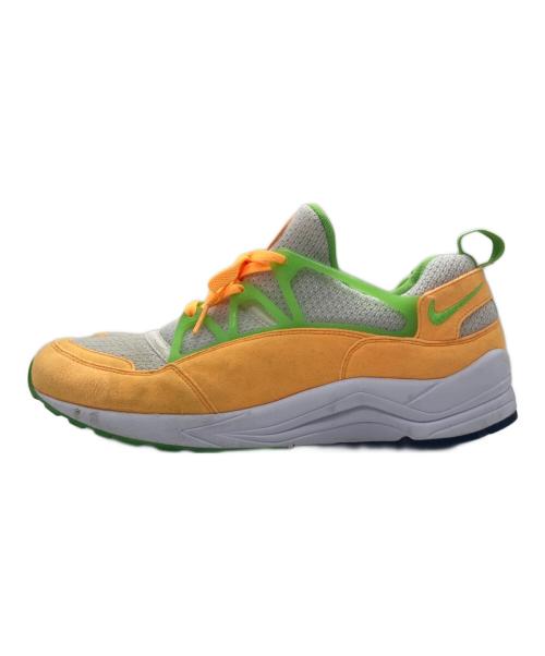 NIKE（ナイキ）NIKE (ナイキ) AIR HUARACHE LIGHT エアハラチライト 306127-831 スニーカー グリーン×オレンジ サイズ:28cmの古着・服飾アイテム