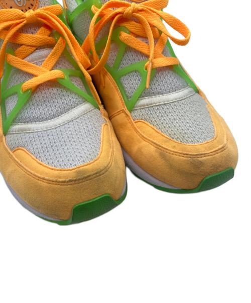 NIKE（ナイキ）NIKE (ナイキ) AIR HUARACHE LIGHT エアハラチライト 306127-831 スニーカー グリーン×オレンジ サイズ:28cmの古着・服飾アイテム