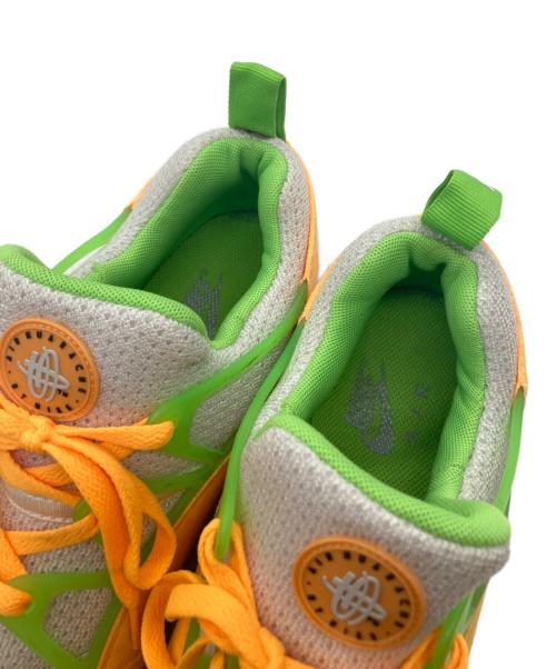 NIKE（ナイキ）NIKE (ナイキ) AIR HUARACHE LIGHT エアハラチライト 306127-831 スニーカー グリーン×オレンジ サイズ:28cmの古着・服飾アイテム