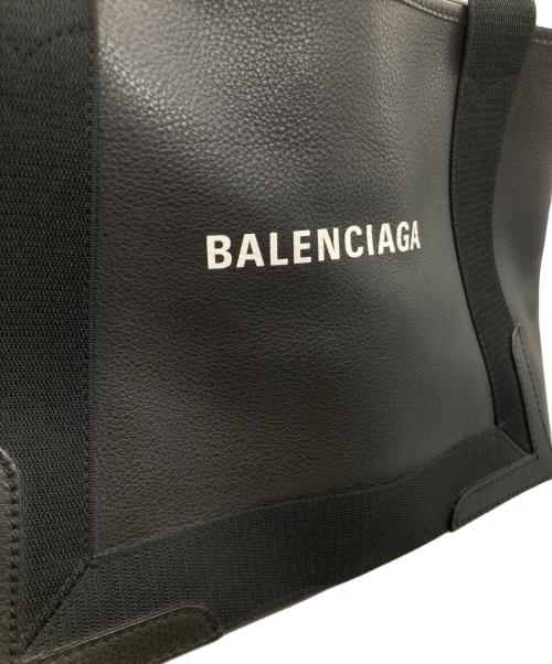 BALENCIAGA（バレンシアガ）BALENCIAGA (バレンシアガ) ネイビーカバス 339933 1060・T・002123 ブラックの古着・服飾アイテム