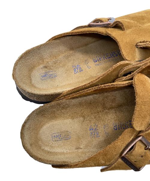 BIRKENSTOCK（ビルケンシュトック）BIRKENSTOCK (ビルケンシュトック) BOSTON（ ボストン） ブラウン サイズ:27cmの古着・服飾アイテム