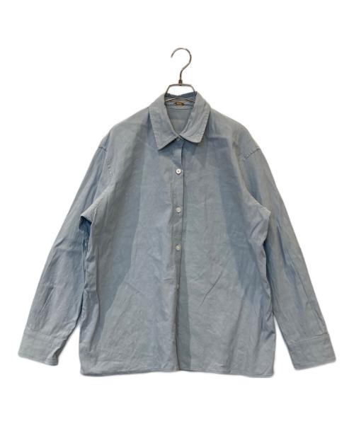 MUSE（ミューズ）MUSE (ミューズ) STRETCH TWILL CACHE シャツ 25050500407010 スカイブルー サイズ:FREEの古着・服飾アイテム