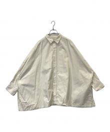 Plage（プラージュ）の古着「Light OX Poncho シャツ 25050922103030」｜イエロー