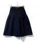 sacai（サカイ）の古着「ウールクロップドワイドパンツ 15-02301 」｜ネイビー