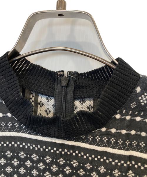 UNITED TOKYO（ユナイテッドトーキョー）UNITED TOKYO (ユナイテッドトーキョー) サフランジャガードブラウス 509600012 ブラック サイズ:1の古着・服飾アイテム